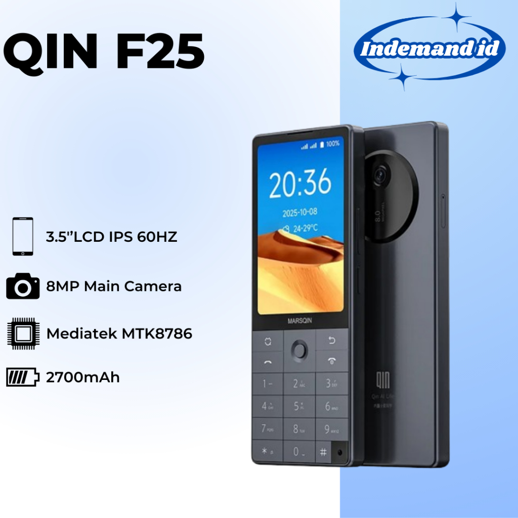 Qin F25 Global Version 3.5''LCD IPS 60HZ Mediatek MTK8786 6GB 128GB 2700mAh
