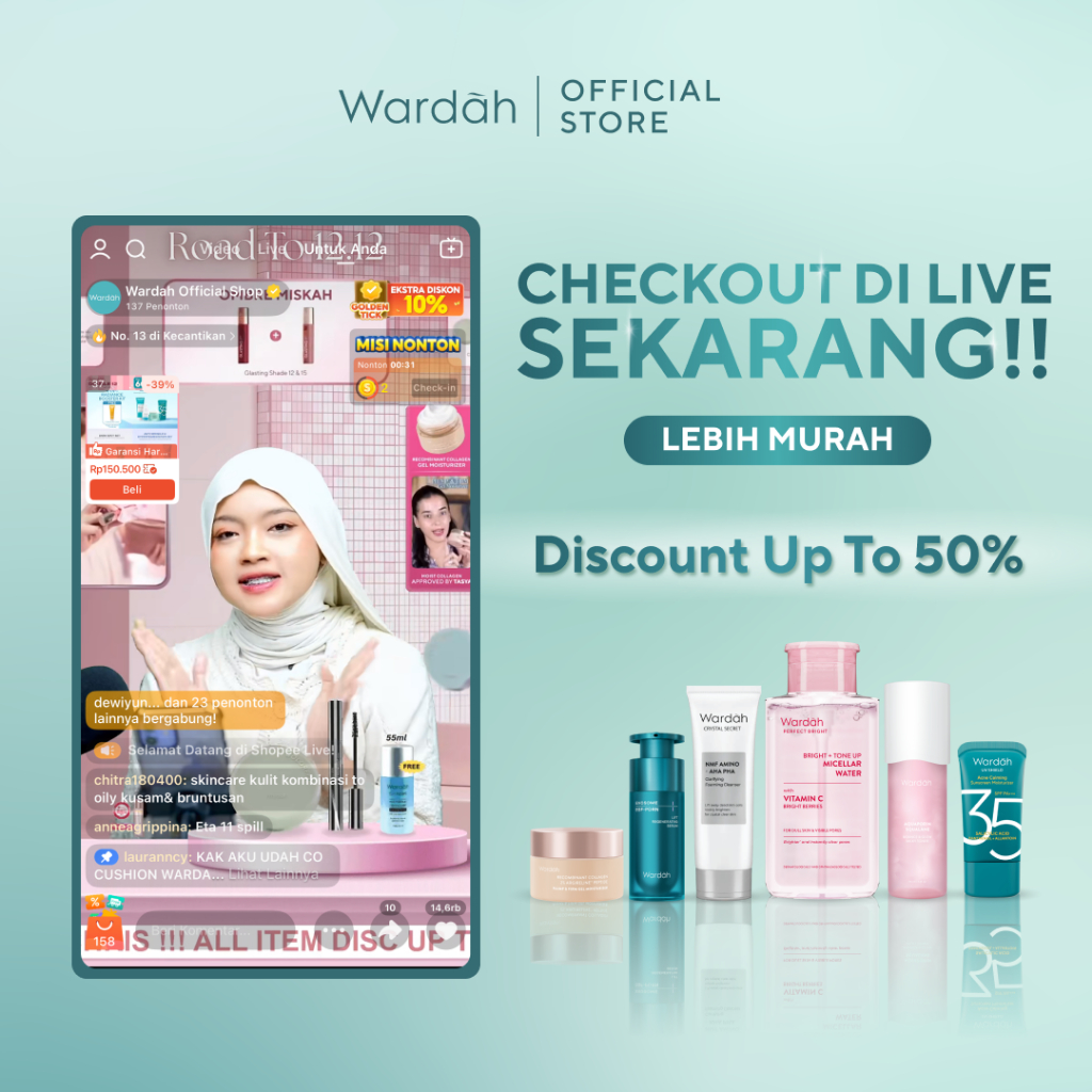 WARDAH Lightening Symradiance 399 + 10% Niacinamide Skin Care All Series Lengkap ADV Bright & Barrier Boost - Mencerahkan Kulit Kusam Bekas Jerawat, Mencegah Hiperpigmentasi, Pelembab - Skincare - Gambar 2