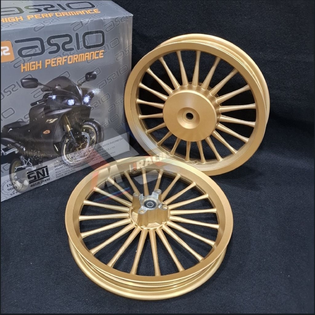 Axio Racing Rims Daitona Palng 20 Vario125/ 150 Size 185/215-14 Mio ...
