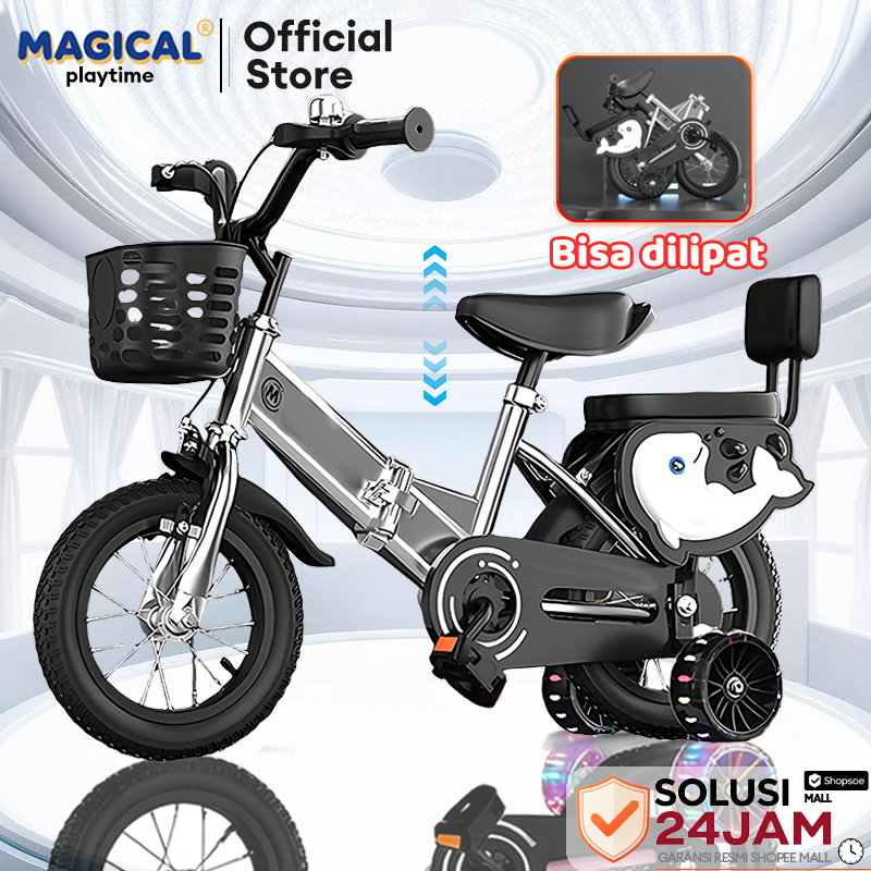 Magical Playtime Sepeda Anak Lipat BMX Usia 2-8Tahun