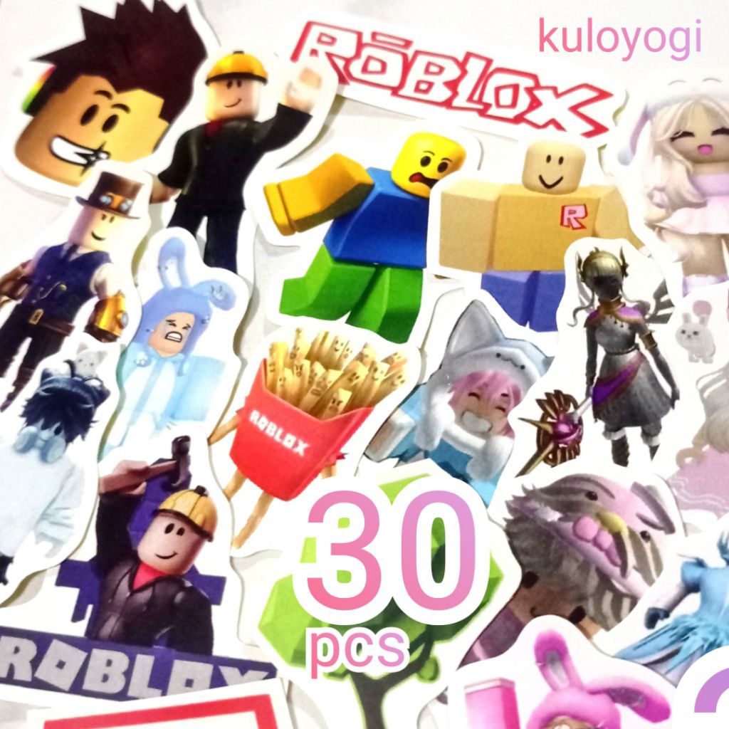 Roblox Stickers 30 pc Roblox Avatar Sticker Set | Shopee Singapore