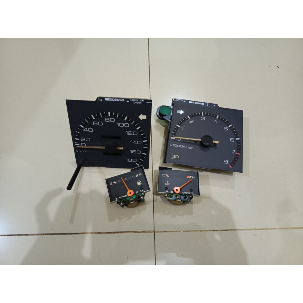 MESIN RPM Speedometer Machine Board + Temperature Indicator Toyota ...