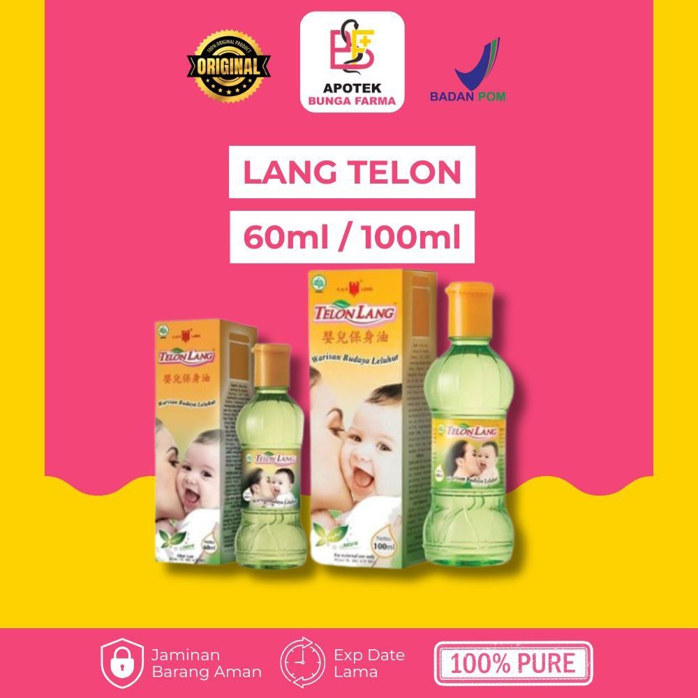 Lang Telon 30 Ml / 60 Ml / 100 Ml - Minyak Telon