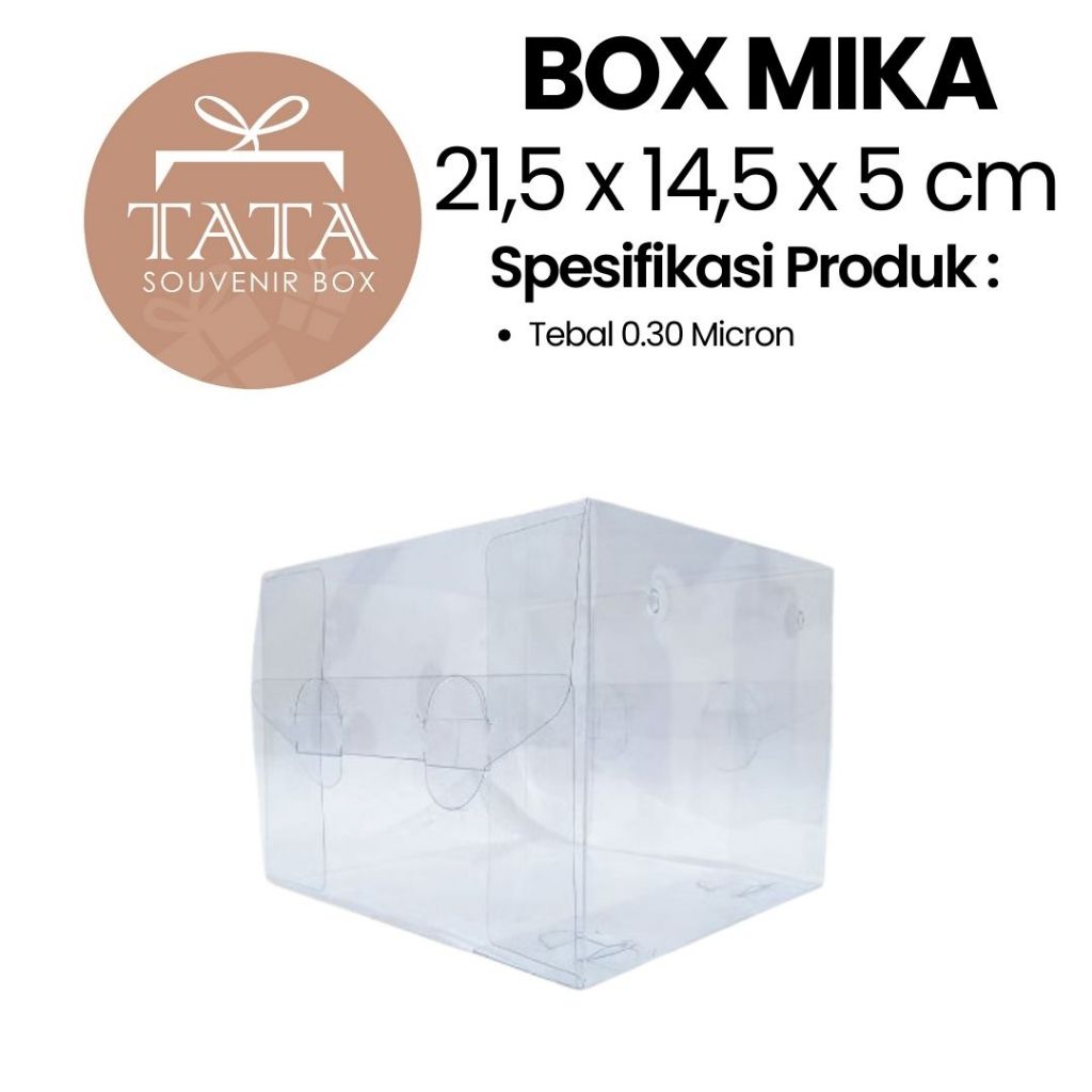 Mica Box Only (Full Mica) Size 21.5 x 14.5 x 5 cm Side Lock (0 ...