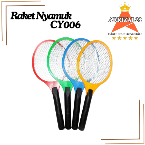 (BUBBLEWRAP) RAKET SETRUM NYAMUK CY006/006Y SISTEM CHARGE ULANG