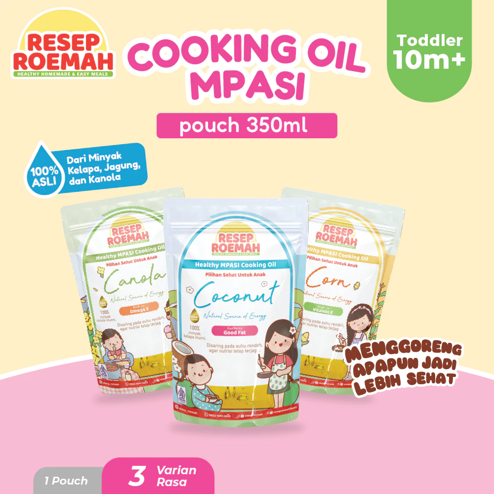 Resep Roemah / Healthy MPASI Cooking Oil Refill / Minyak Goreng Sehat
