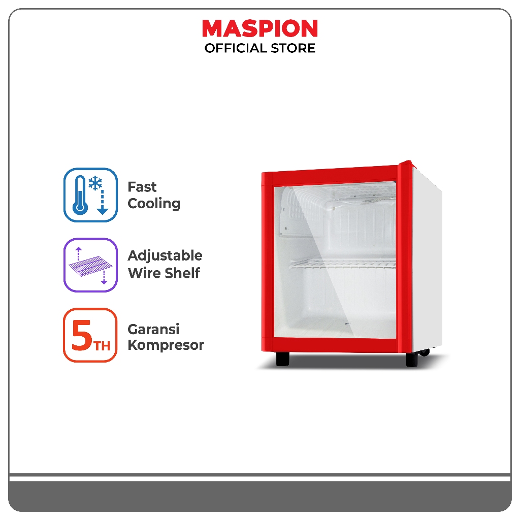 Maspion Lemari Pendingin Showcase 63 Liter USG-063 - Gambar 2