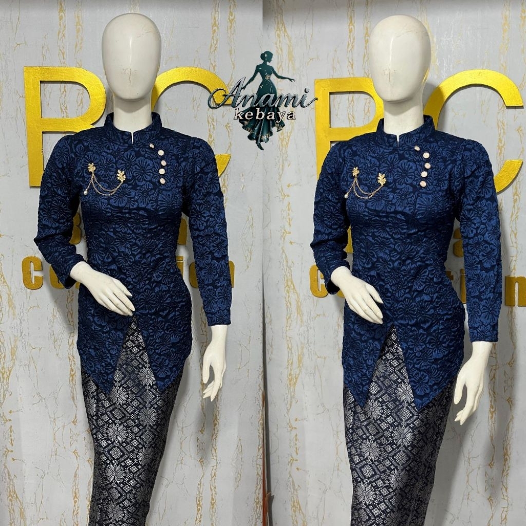 Anami - FREE BROSS 1 set of Songket Fabric for Graduation Kebaya Jnggan ...