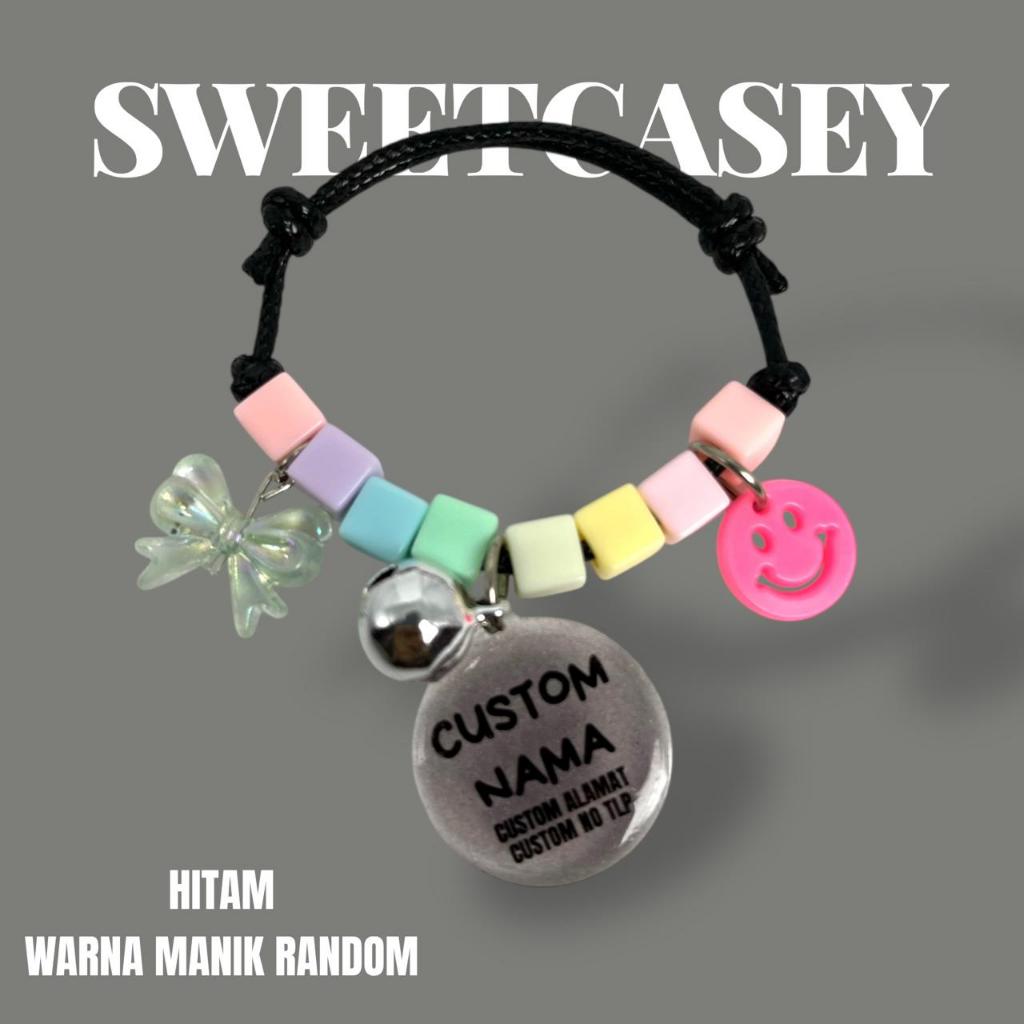 DICE CATNECKLACE/KALUNG KUCING CUSTOM NAMA/KALUNG KUCING FREE NAMA - Gambar 2