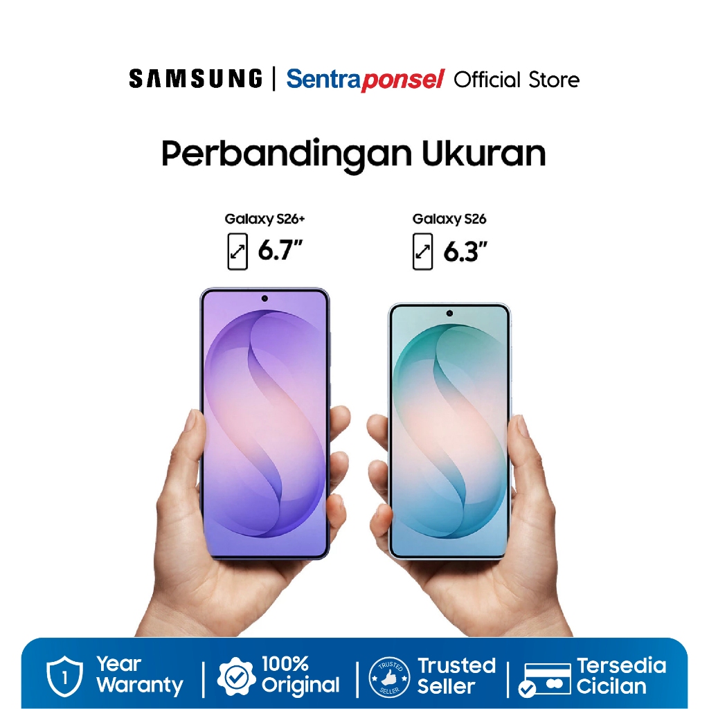 Samsung Galaxy S26 12GB/256GB 12GB/512GB - AI / Photo Assist / 4300 mAh / Upgrade dari 256GB - Garansi Resmi - Gambar 2