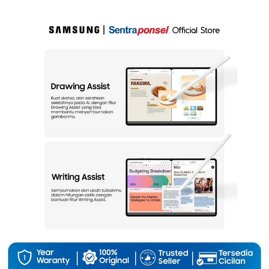 Samsung Galaxy Tab S11 Ultra 5G 12GB/256GB - Garansi Resmi - Gambar 3