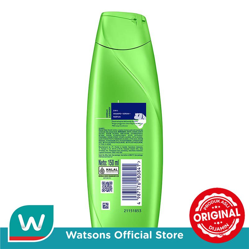 Rejoice Shampoo 3in1 Korean Lavender 150ml - Gambar 3