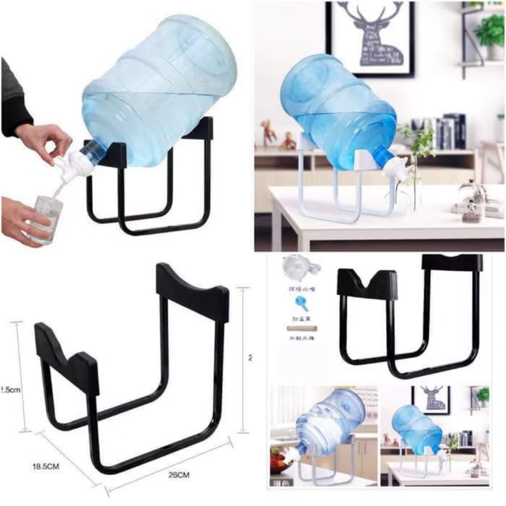 NEW MODEL GALLON RACK GALLON RACK + WATER FAUCET U SET GALLON RACK ...