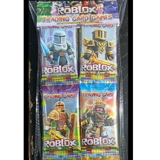 Roblox Trading card Roblox card/ 1 plastic contains 8 pieces | Shopee ...