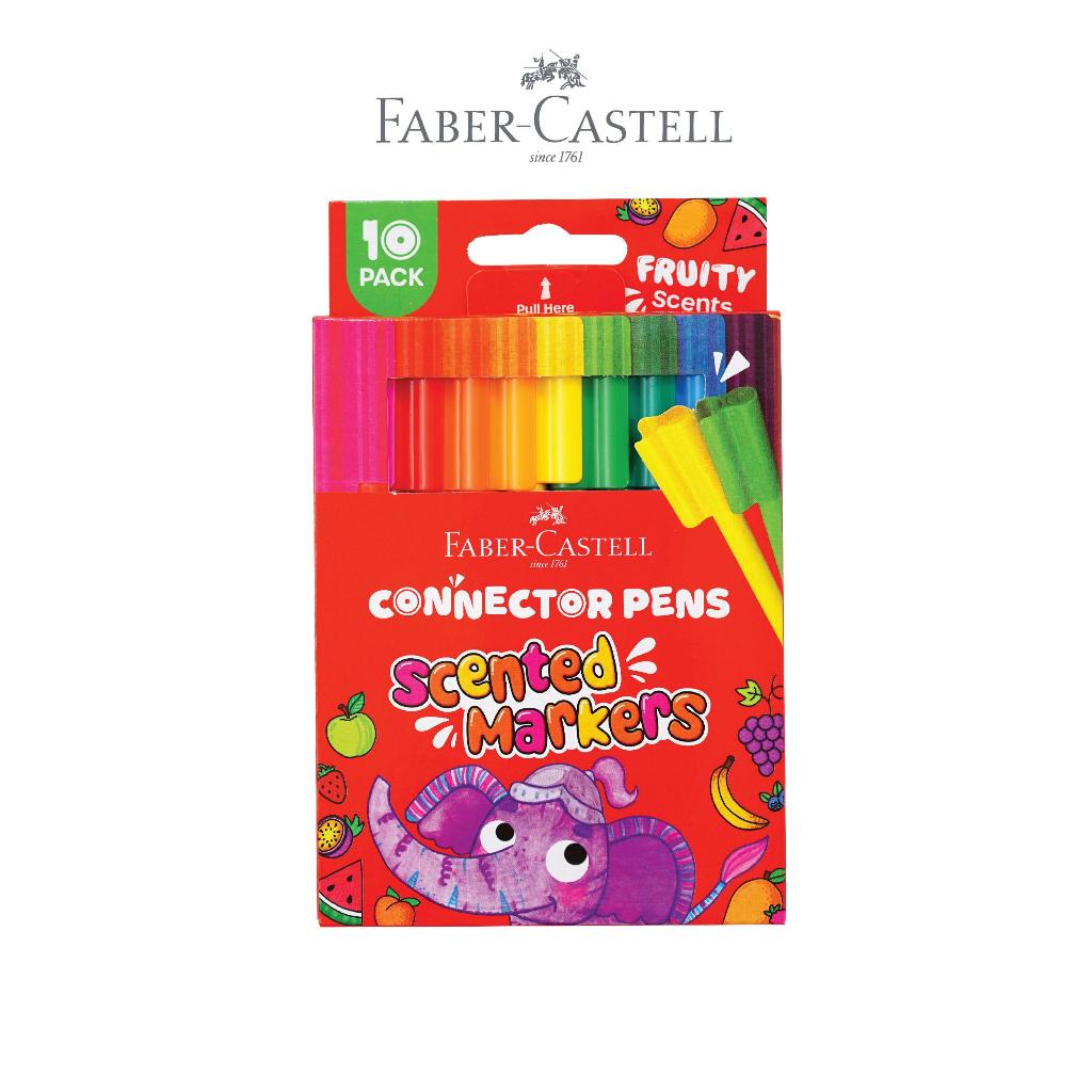 Faber-Castell Scented Color Marker - Spidol Warna Cerah dan Aroma Buah Segar