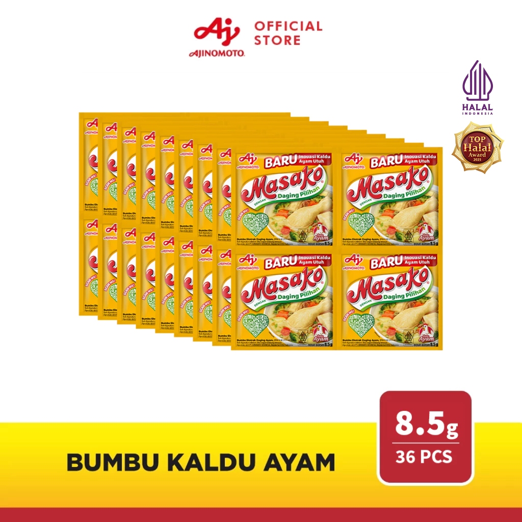 MasakoÂ® Bumbu Kaldu Ayam 36pcs Rasa Lezat