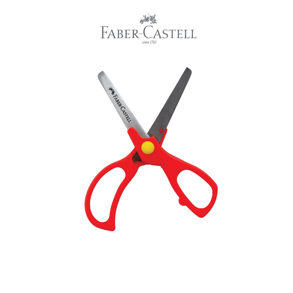 Faber-Castell Gunting Sekolah Anak Ergonomis Aman