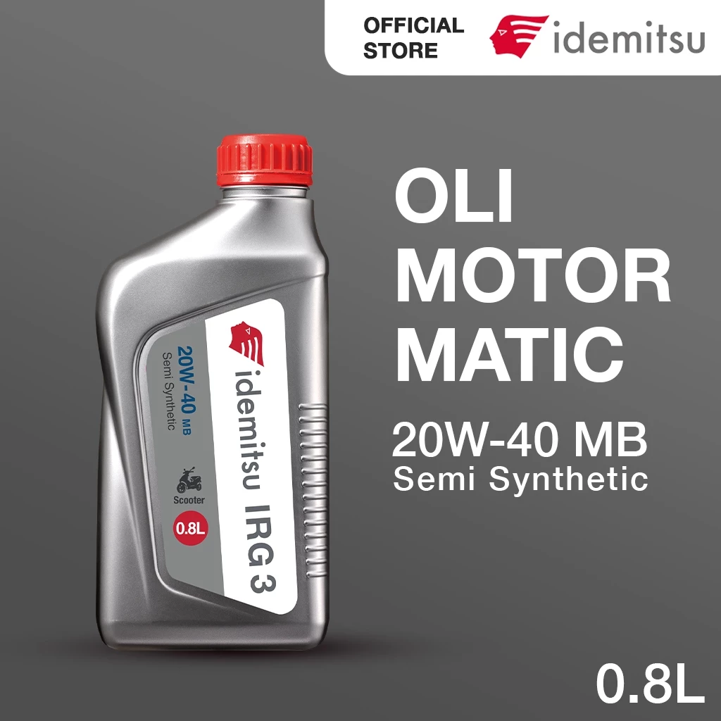 IDEMITSU IRG3 20W-40 MB Synthetic Motorcycle Matic Oil (Oli Mesin Motor Matic)