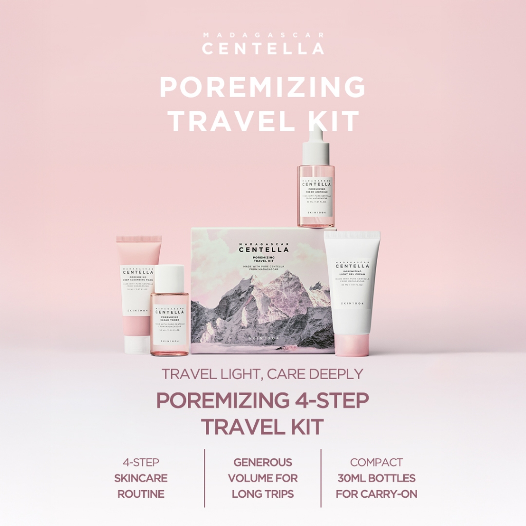 SKIN1004 Madagascar Centella Poremizing Travel Kit (box ver.) - Gambar 2