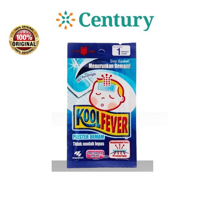 Kool Fever Kids 1 pcs / Kids Plester Kompres Demam Bayi Penurun Panas / Kool Fever/ Penurun Panas/ Plester - Gambar 3