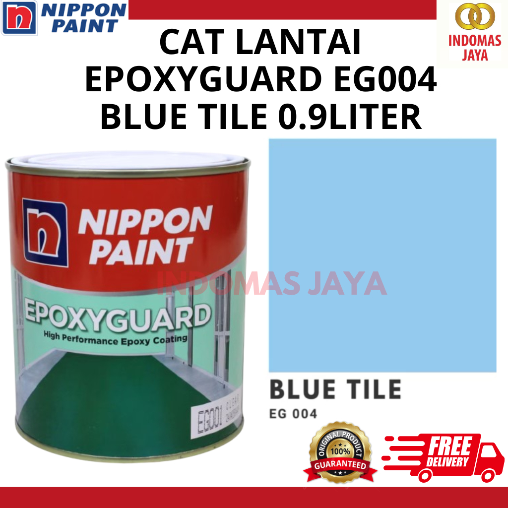 EPOXY FLOOR PAINT CERAMIC PAINT 1 KG EPOXY GUARD 3 COMPONENTS NIPPON ...