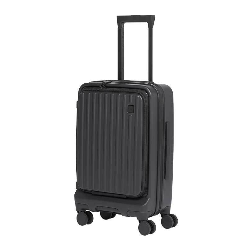 Acer Fashion Koper Polyethylene Barcelona Carry-on Luggage - Midnight Black - Gambar 2