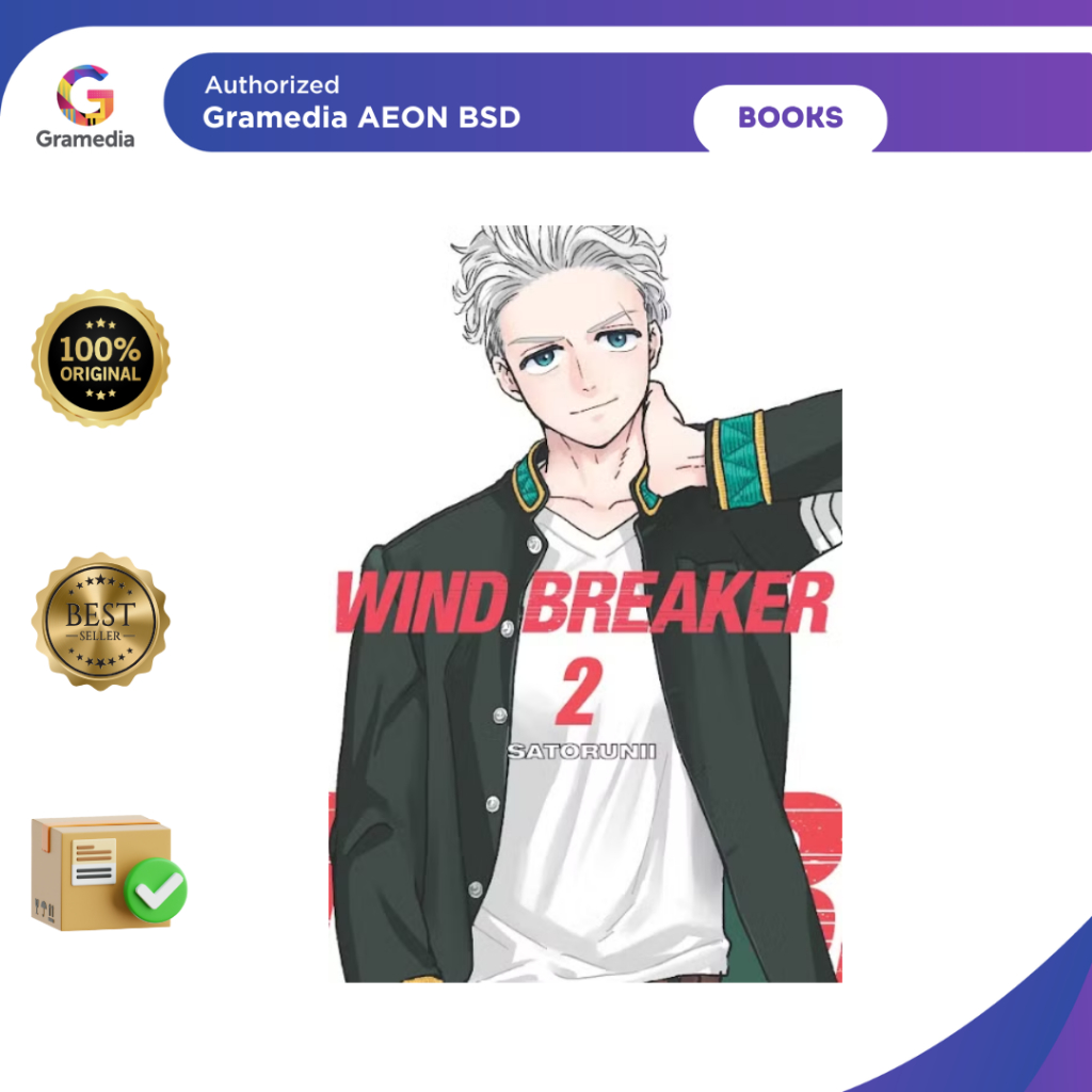 Wind Breaker Vol. 2 - Gramedia AEON BSD