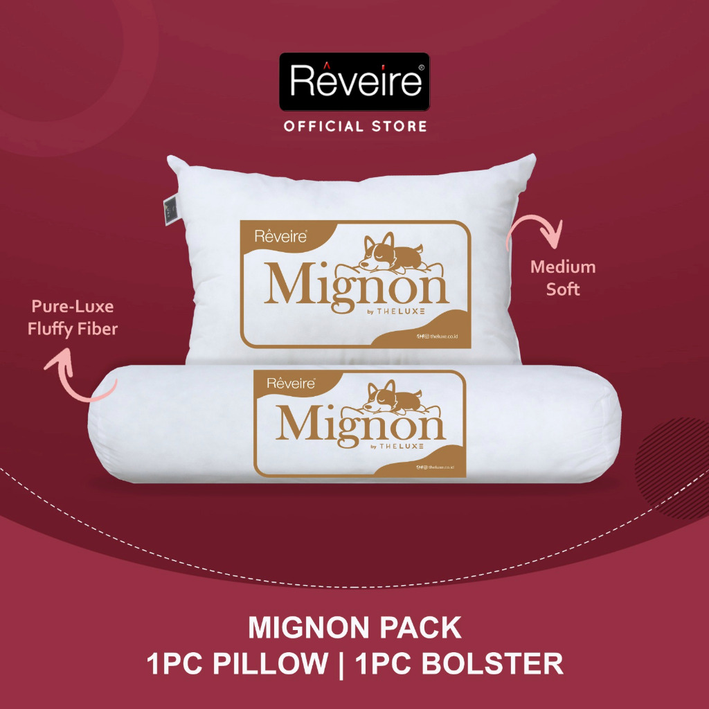 Reveire Paket Bantal & Guling Mignon