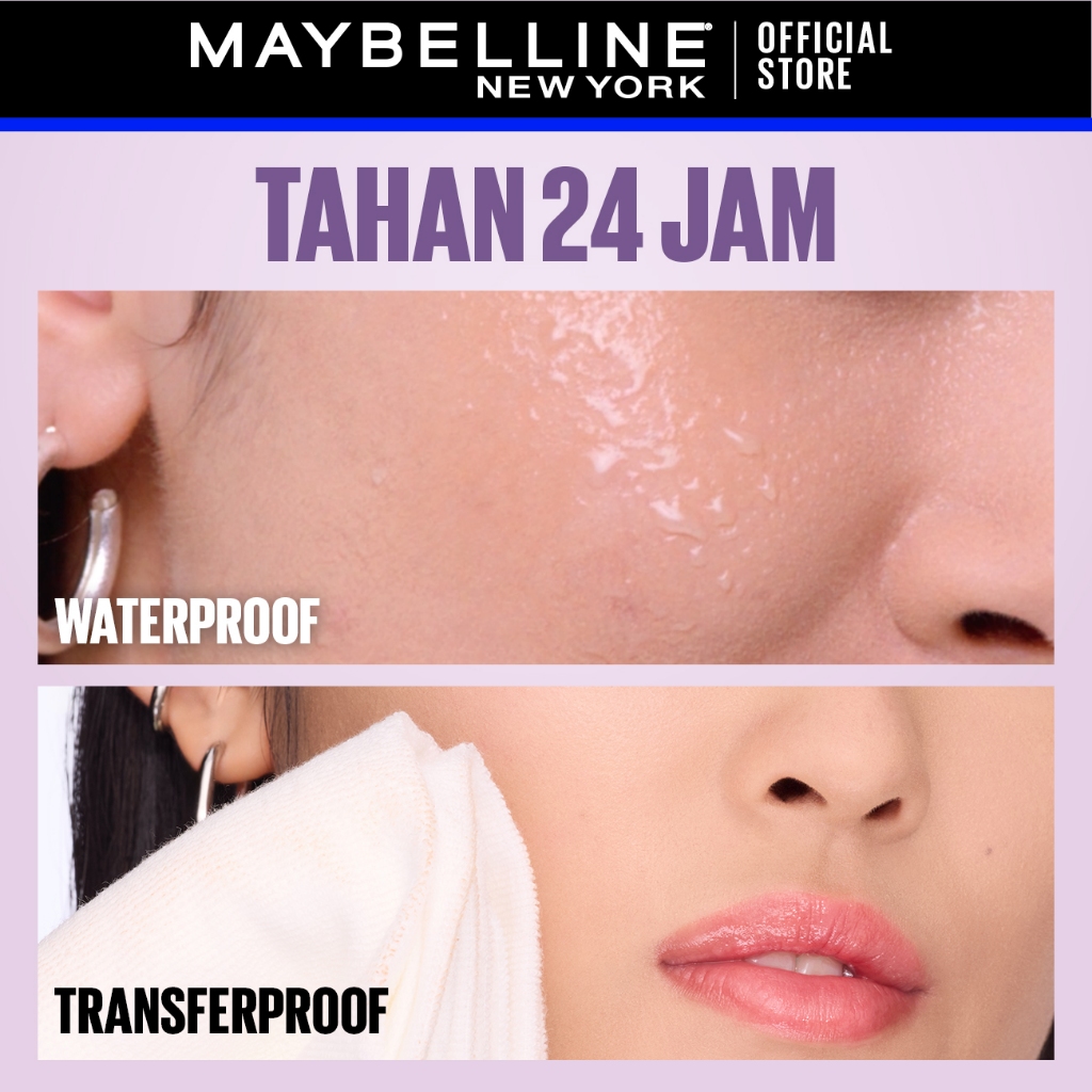 MAYBELLINE OFFICIAL Superstay Baby Matte Cushion 24H Baby Smooth Blurring Matte Oil Control Full Coverage Refill Transferproof Waterproof Matte Makeup Tidak Transfer Minim Oksidasi Cocok Untuk Kulit Berminyak Kulit Kering - Gambar 4