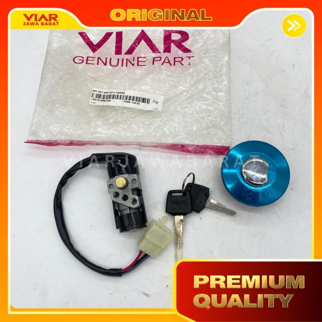 Ignition Key Assy Viar Karya Bit Ignition Key Set and Tank Cap VIAR ...