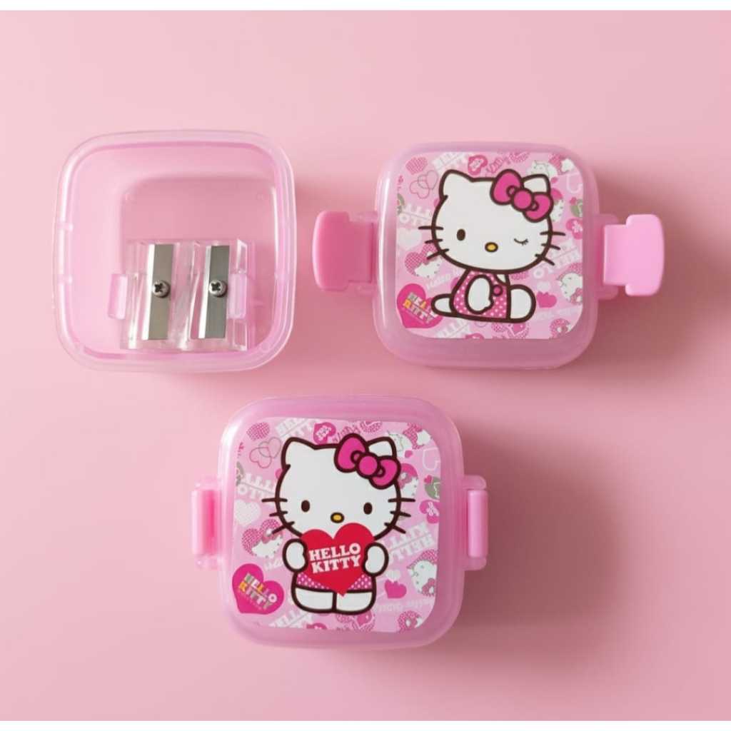 Hello Kitty IM168 Pencil Sharpener 2 Holes Lunch Box (Single) | Shopee ...