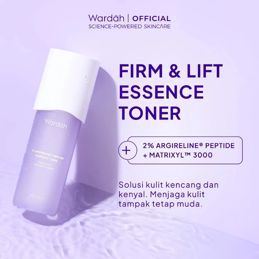 WARDAH Toner All Series - Acnederm, Lightening, Illuminating, Glow Milky, AHA Exfoliating, Firm Lift - Toner Badan - Skincare - Gambar 3