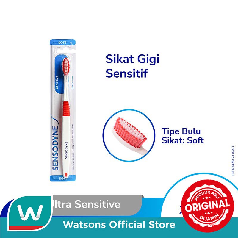 Sensodyne Sikat Gigi Ultra Sensitive Soft 1'S