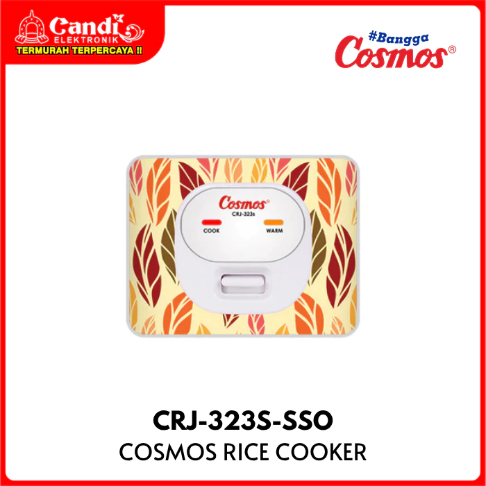 COSMOS Rice Cooker 1,8 Liter Anti Lengket CRJ-323S-SSO - Gambar 2