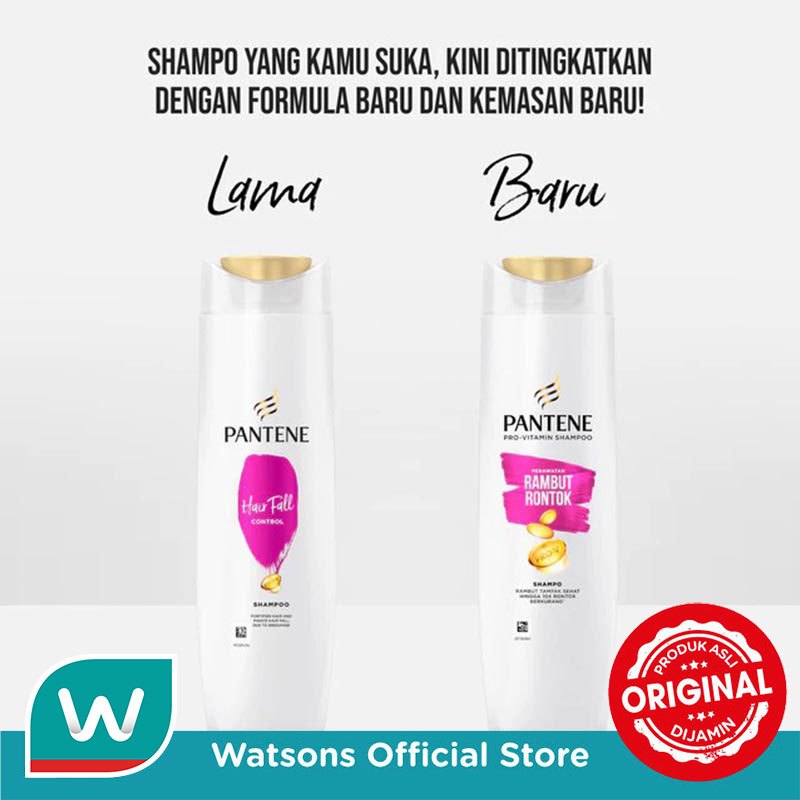 Pantene PRO-V Shampoo Hair Fall Control 70ml - Perawatan Rambut Rontok - Gambar 4