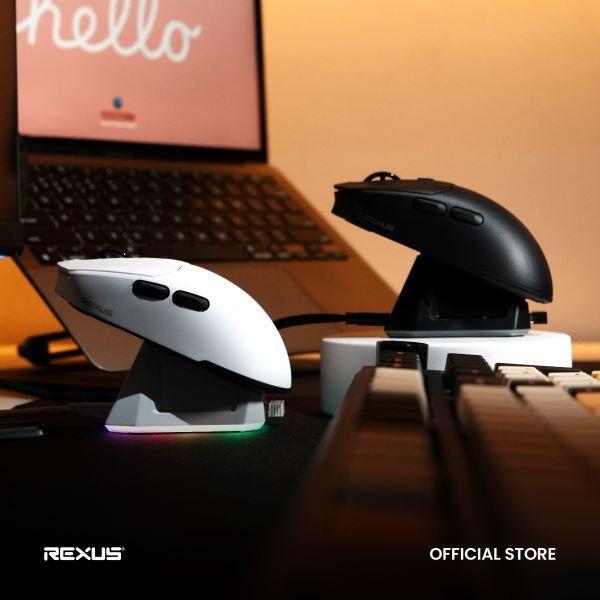 Rexus Shaga X RX130 / RX-130 Mouse Gaming Wireless With Charging Dock - Gambar 2