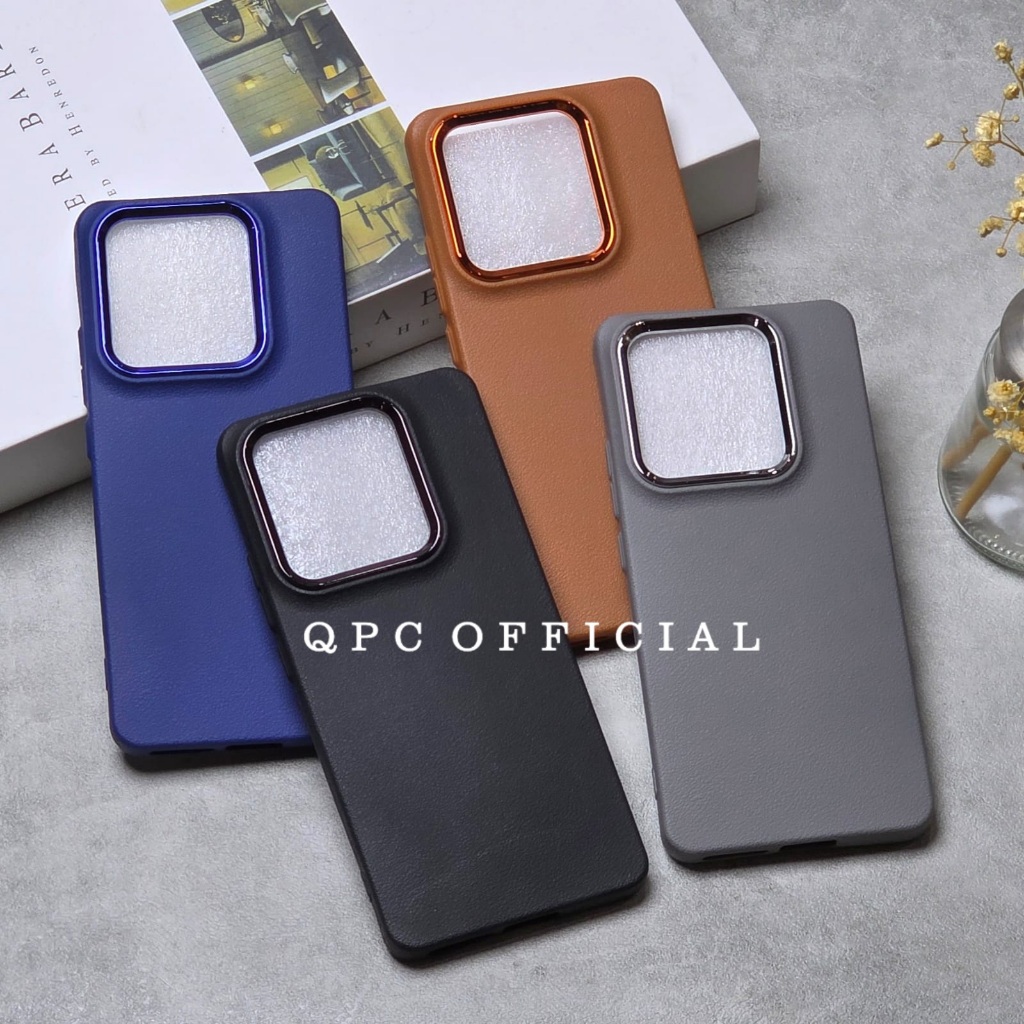 Case Leather Pro Kamera List Crom Case Realme 15 Realme 15 Pro  Realme 14 5G Realme 14T Realme 12 5G Realme 12 Plus Realme 13 4G