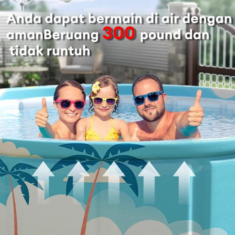 Magical Playtime Kolam Renang Anak Lipat Tahan Lama - Gambar 4