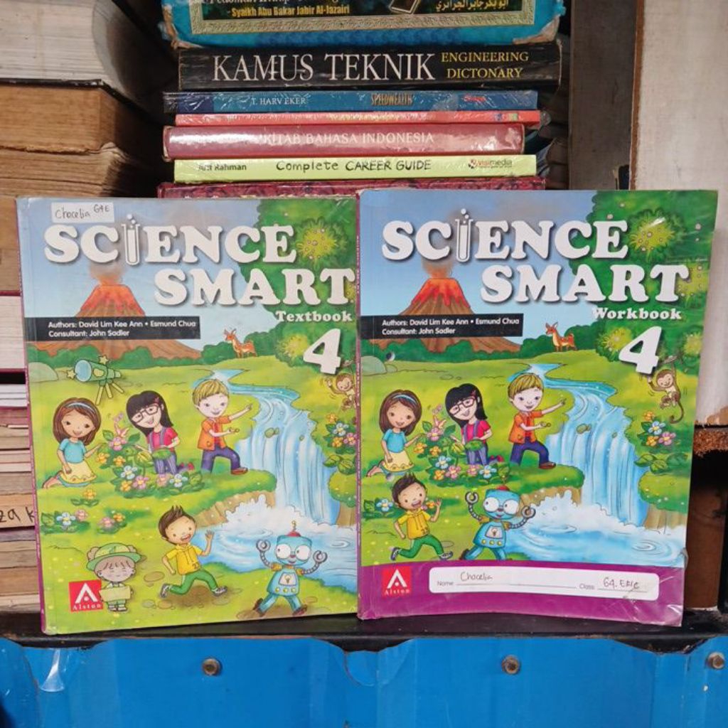 ORIGINAL USED BOOK 1 SET SMART WORKBOOK AND TEXTBOOK 4science | Shopee ...