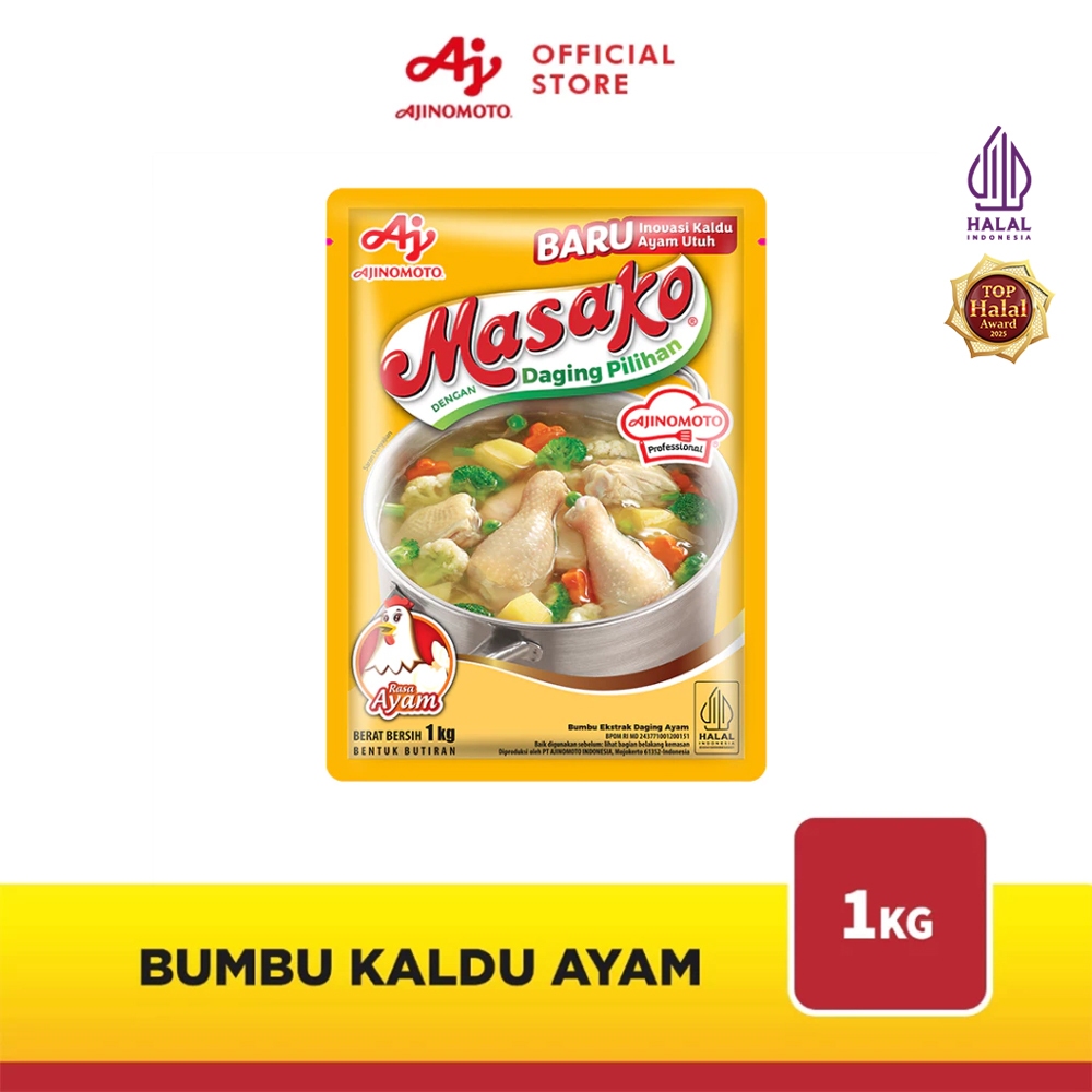MasakoÂ® Bumbu Kaldu Ayam 1KG Rasa Kuat Lezat
