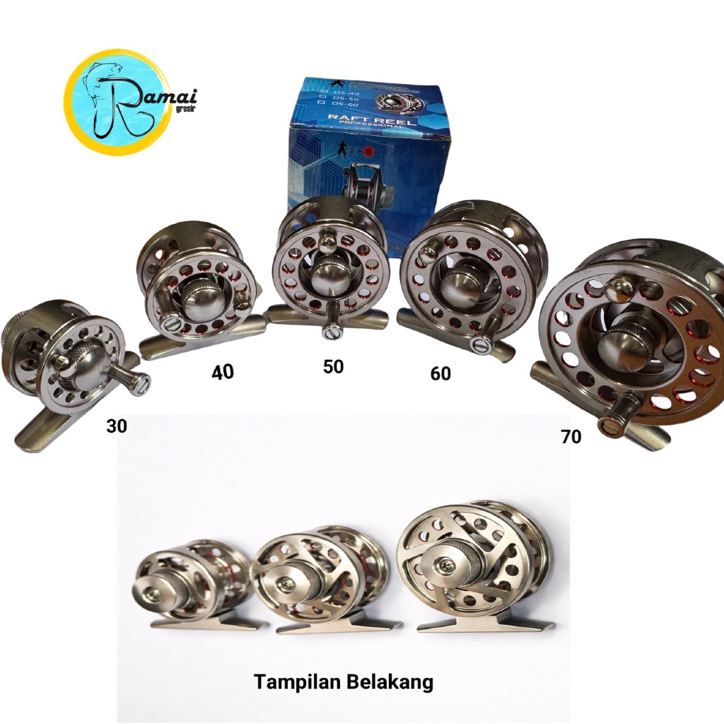 COD Reel Tokos One Way Aluminium KAGAWA DS 30 40 50 60 70Max Drag Up To 7Kg
