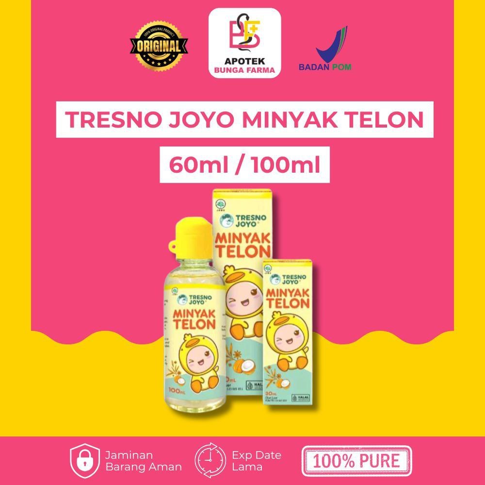 Tresno Joyo Minyak Telon 60 Ml / 100 Ml