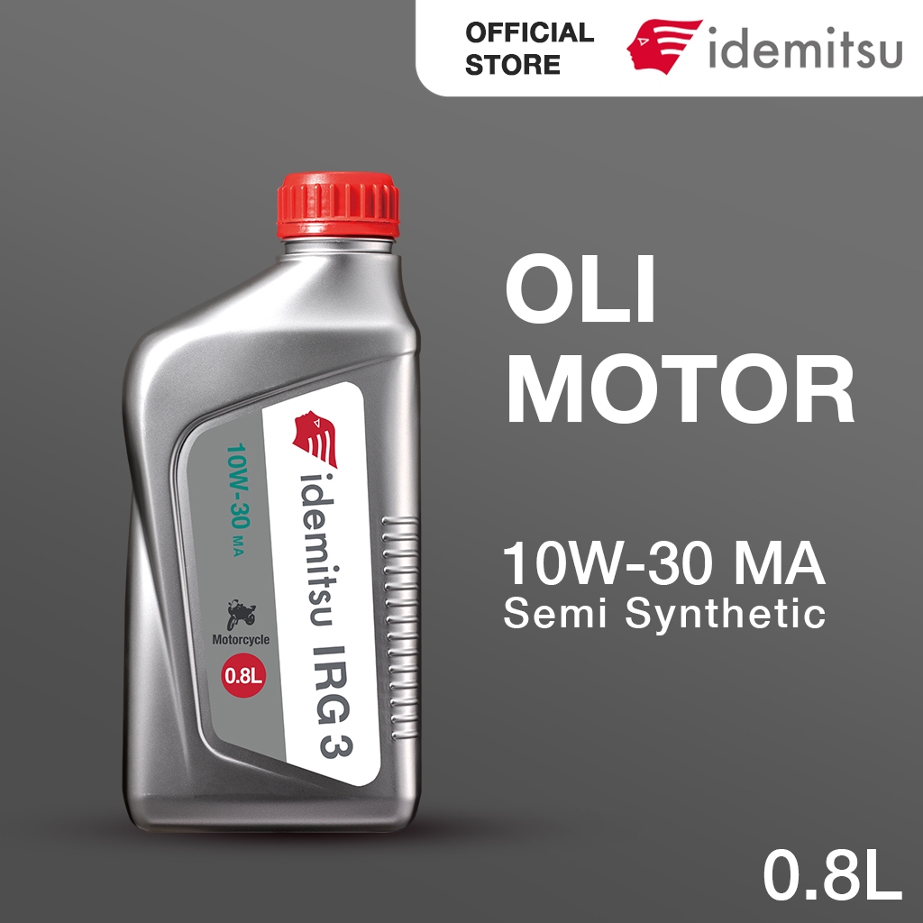 IDEMITSU IRG3 10W-30 MA Motorcycle Oil (0.8L) Oli Mesin Motor