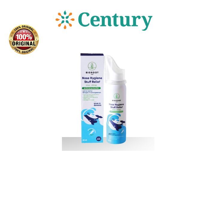 Bigroot Nose Hygiene Stuff Relief Spray 50ML/ Perawatan Hidung / Blok Nose / Flu /Pilek - Gambar 2
