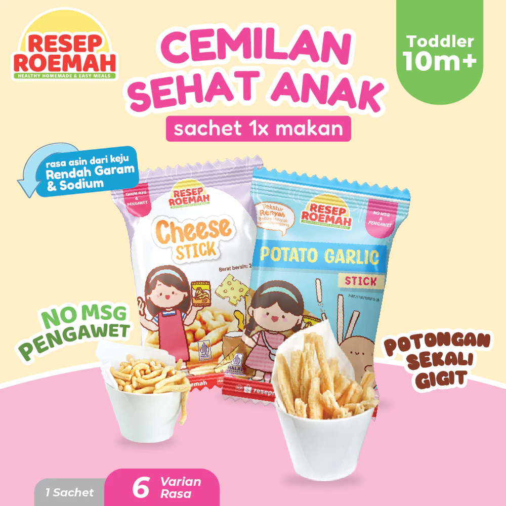Resep Roemah Toddler Snack / Cemilan MPASI Balita / Snack Sehat Anak Sekolah / No MSG & Pengawet