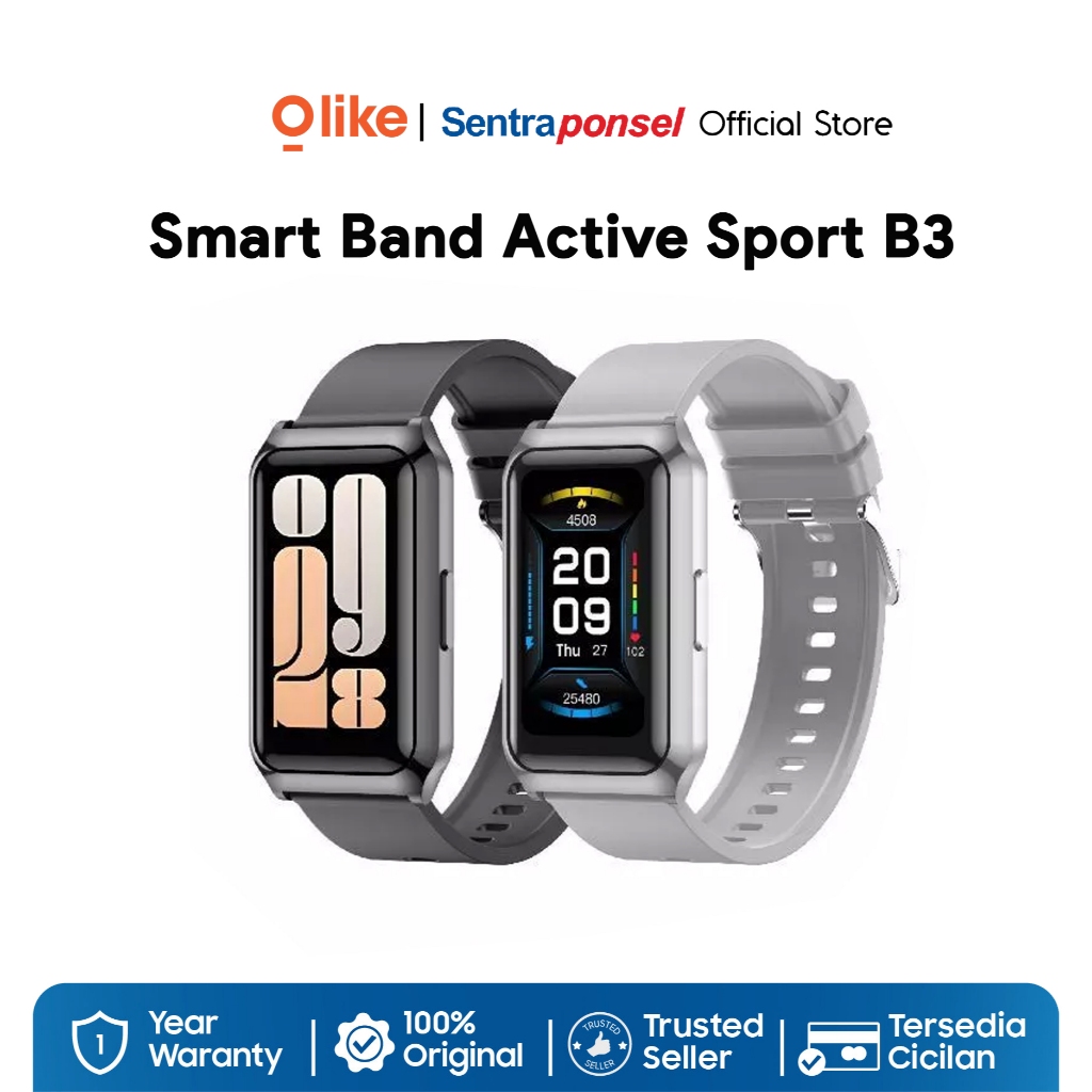 Olike Smart Band Active Sport B3 Screen 2.7D Curved 3ATM Waterproof 20 Day Battery Life / Smart Band Health