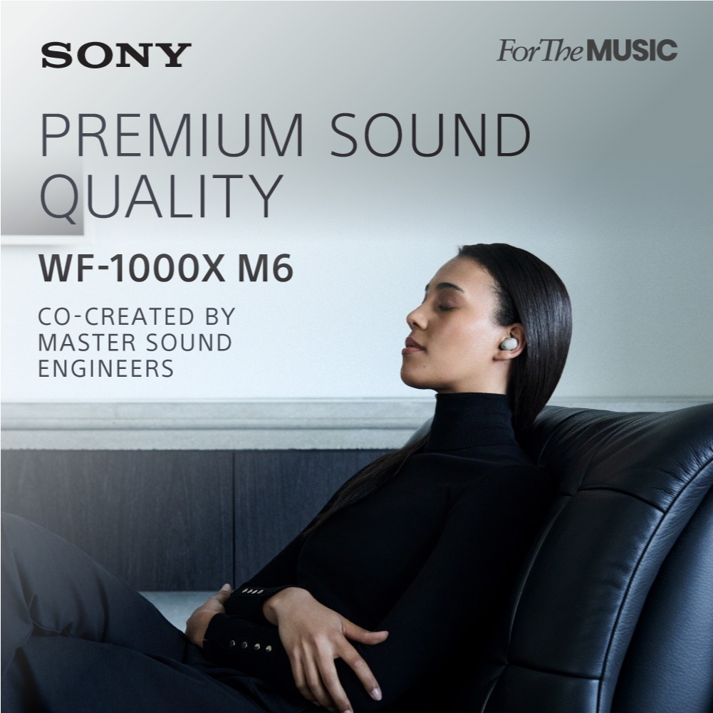 SONY WF-1000XM6 Noise Canceling Truly Wireless / WF1000XM6 - Gambar 4