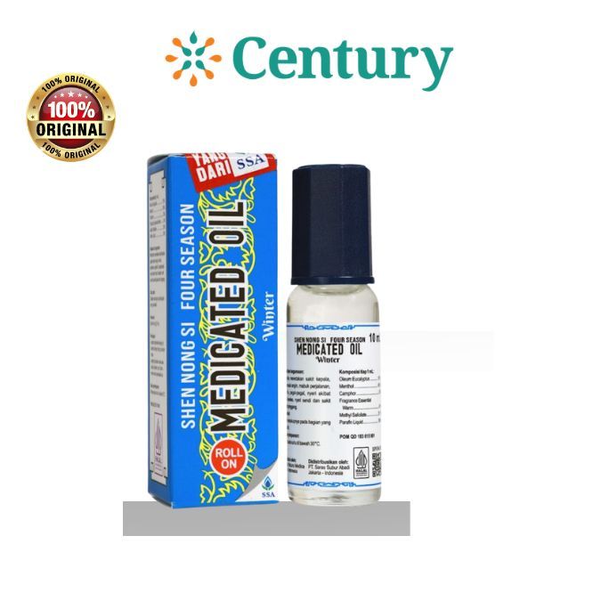 MEDICATED OIL ROLL ON WINTER 10ML / MINYAK ANGIN / PERAWATAN TUBUH - Gambar 3