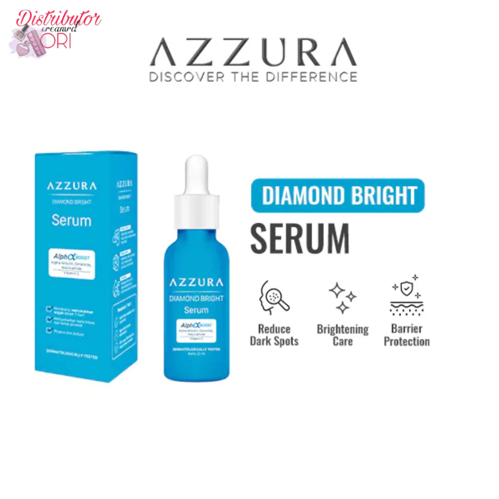 Azzura Diamond Bright Serum 20 ml - Gambar 4