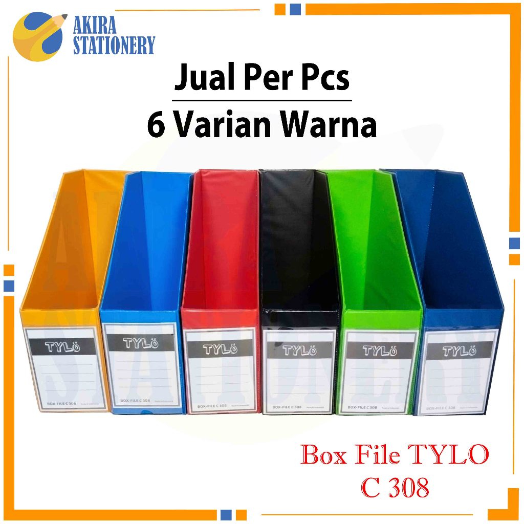 MERAH HIJAU Tylo C-308 Jumbo Folding File Box PVC Coated Cardboard C ...
